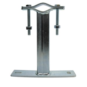 Accessorio video t.b.t. in metallo, staffa con viti.