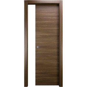 Porta per interni t.b.t. effetto legno con telaio.