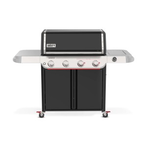 Barbecue a gas nero t.b.t. per giardino o patio.