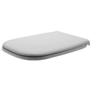 Sedile WC t.b.t. in bianco, adatto a qualsiasi bagno.