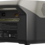 EcoFlow River 2 Max Power Station, 512Wh, vista posteriore con porte.