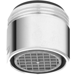 t.b.t. Rompigetto, aeratore per rubinetto in cromo e plastica.