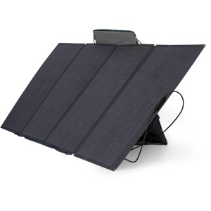 Pannello solare EcoFlow 400W, pieghevole con borsa. Sistema solare per alimentazione autonoma.