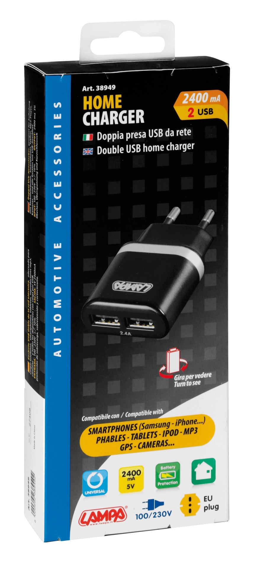 Caricabatteria Di Rete Adatto Per RAC SATNAV200 - Foto 9