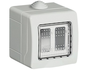 Cassetta Esterna Idrobox Compatibile Vimar Plana IP55 Scatola Impermeabile - Foto 4