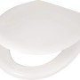 Sedile WC bianco baliv Copala in MDF, design universale per ogni bagno.