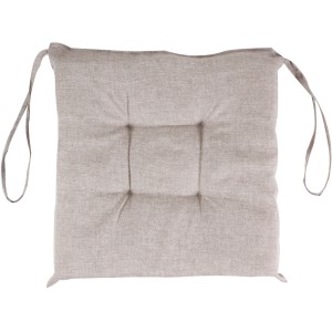 Cuscino per sedia t.b.t. beige con lacci.