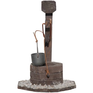 Pozzo per presepe, decorazione dettagliata Presepe.