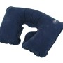 Cuscino gonfiabile poggiatesta blu scuro per auto.