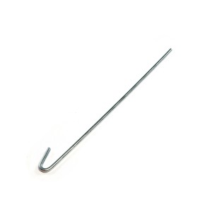 t.b.t. per accessori per cartongesso, dettaglio di un filo metallico piegato.