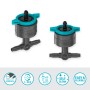 Gardena gocciolatore in linea, set da 5, regolabile 1-8 l/h, per sistemi Micro-Drip per l'irrigazione di piante in vaso.