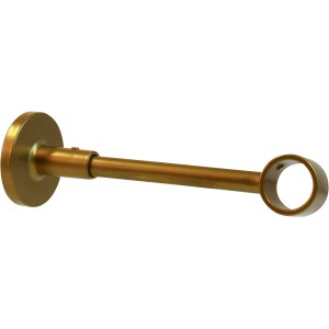Bastone per tenda t.b.t. color oro per montaggio a parete.