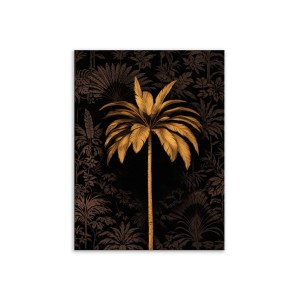 Canvas 30x40 cm set oro - palma