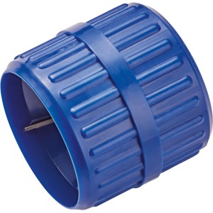 Sbavatore per tubi LUX Comfort, blu, per tubi da 4-38 mm. Utensile per sbavare il metallo.