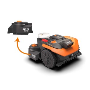 Robot tagliaerba a batteria Worx Vision cloud 650 m²