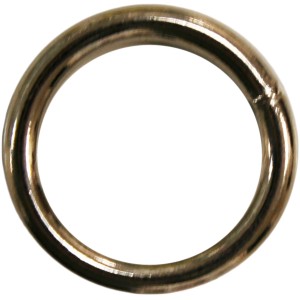 Anello metallico, ad es. utilizzabile come anello di sicurezza o rondella.