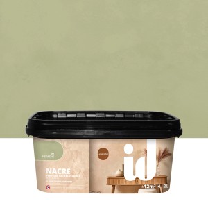 Pittura effetto decorativo t.b.t. color pistacchio per pareti.