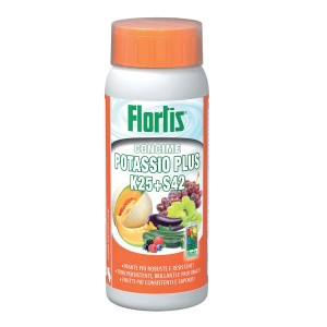 Concime universale Flortis: fertilizzante liquido per piante da giardino e ortaggi.