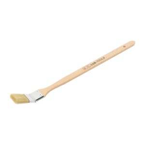 LUX Eckenpinsel Dispersion 35 mm con manico in legno chiaro e setole cinesi per aree difficili da raggiungere.