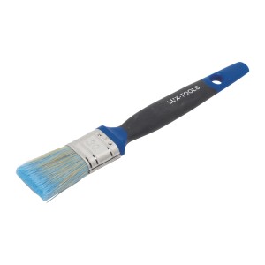 Pennello piatto universale LUX, 30 mm, per vernici con impugnatura soft-grip.