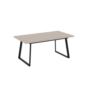 Tavolo allungabile da pranzo Lavinya cashmere 170x90x75 cm