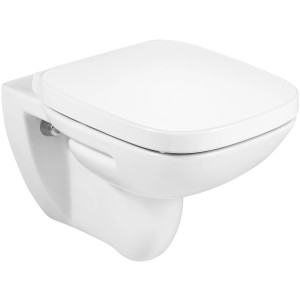 WC sospeso bianco t.b.t. per bagni moderni, disponibile online da OBI.