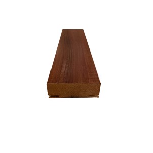 Profilo telaio porta in legno, marrone, per porte interne.