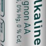 Batteria alcalina AA, 1.5V, adatta a molti dispositivi.