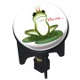 Wenko Tappo lavandino Pluggy Mod. Kiss me con rana e corona