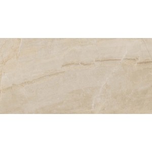 Piastrella per pavimenti beige con effetto marmo per interni.
