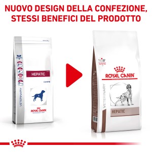 Royal Canin Hepatic cibo secco per cani, nuovo design, stessi benefici.