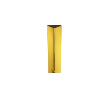 Profilo t.b.t. color oro, sezione triangolare.