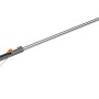 Gardena Pinza 4 in 1: Pinza ergonomica con accessori a rastrello blu per giardinaggio.
