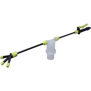 t.b.t. per irrigazione: Lancia con ugello e contenitore trasparente.