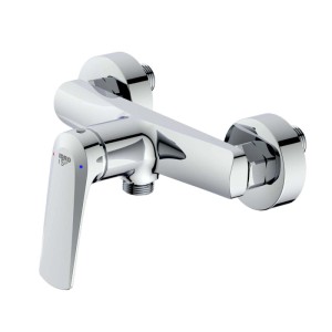 Miscelatore esterno doccia serie Riva Ø30 mm cromato