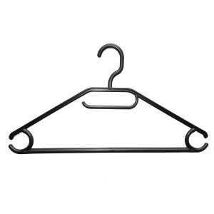 Appendino nero per organizer armadio.