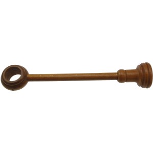 Supporto per bastone per tende t.b.t. in legno.