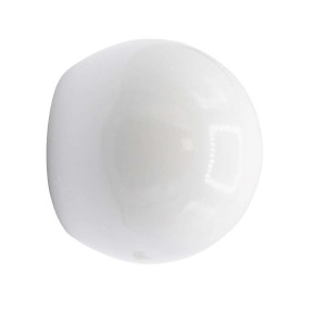 Pomello terminale bianco per bastone per tenda Scorritenda in Kit.
