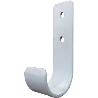 Set supporti per ripiano verticale bianco