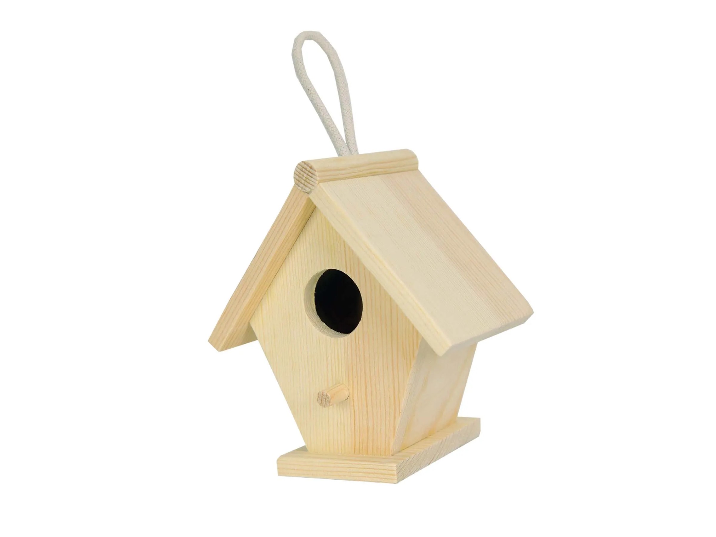 Casetta Per Uccelli Alberts In Acciaio Color Ruggine – Tetto A Punta – 145x150x180mm – Fai Da Te Da Piegare - 4