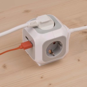 Cubo multipresa Alea-Power brennenstuhl® 2 USB e 4 prese, 1,4 m