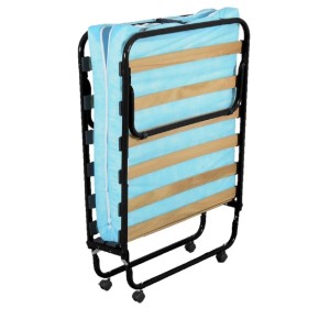 Letto pieghevole con materasso 80x190 cm