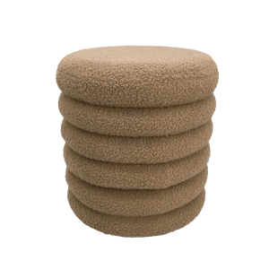 Pouf marrone 38x38xH39 cm