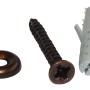 Set di vite, tassello e rondella per Tasselli.
