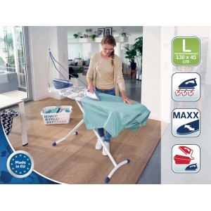 Asse da stiro Air Board Express L MAXX Solid 130x45 cm altezza 76-100 cm