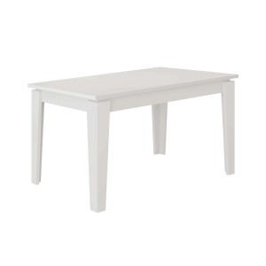Tavolo allungabile da pranzo Tolmen bianco 140x80 cm