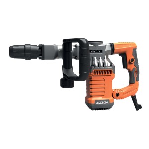 Martello demolitore arancione per lavori pesanti. Ideale per scalpellare e rompere il cemento.