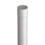 Tubo pluviale First Plast TDN81 Ø 80 mm x 1 m grigio