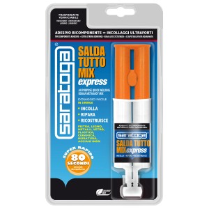 Siringa di colla t.b.t. Collanti per riparazioni rapide e incollaggi ultra forti.