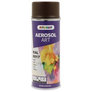 Vernice spray Aerosol Art RAL 8017 marrone cioccolato opaco 400 ml